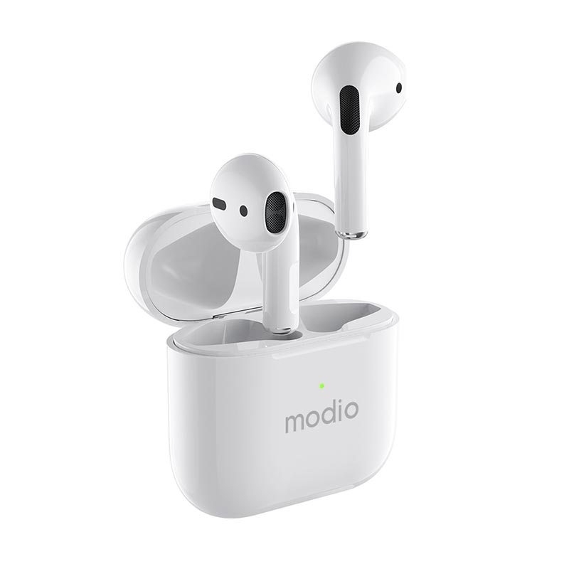 Modio - ME1 True wireless stereo headset(White) with free case